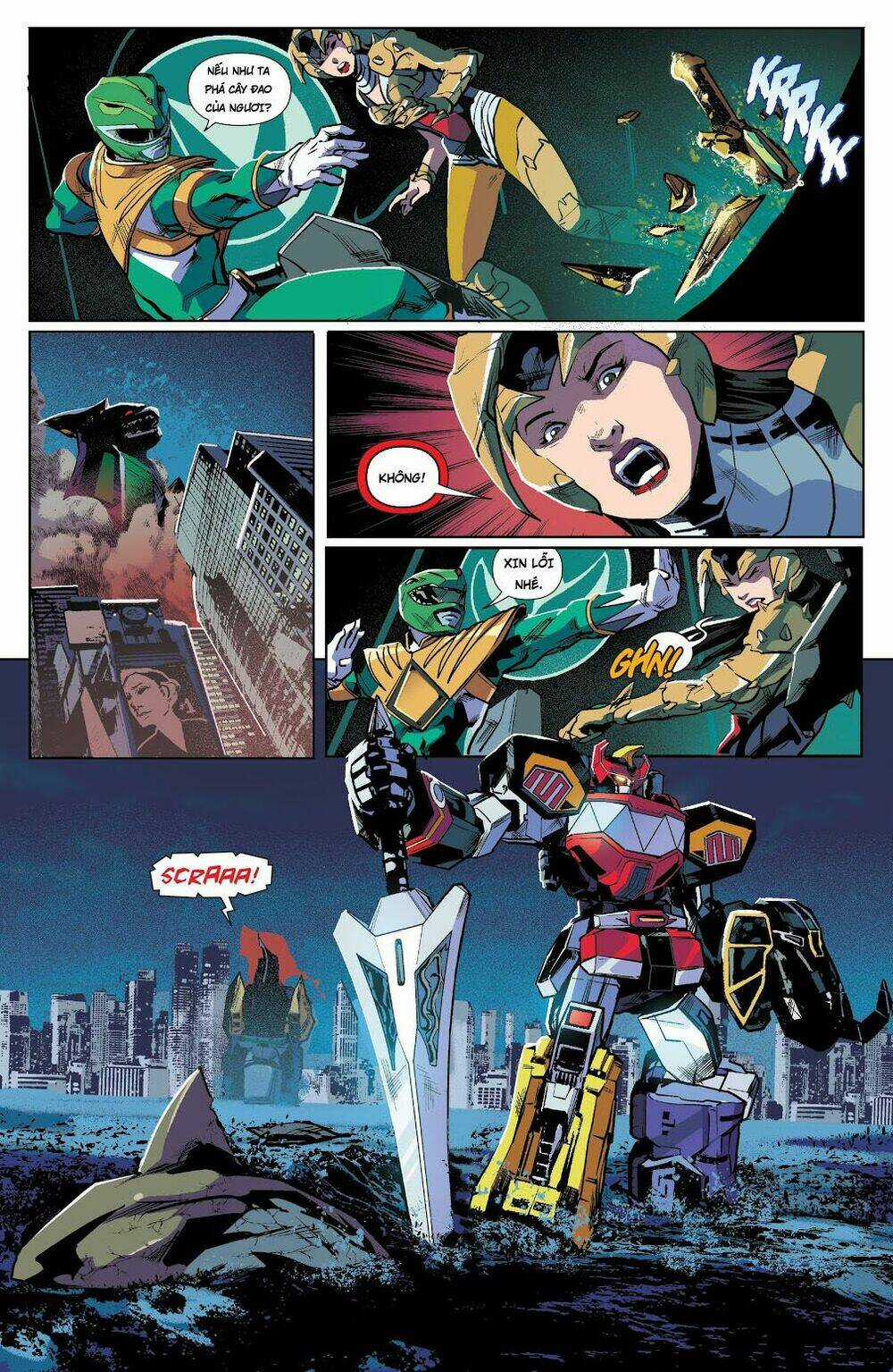 Mighty Morphin Power Rangers - Chapter 4 - Trang 17