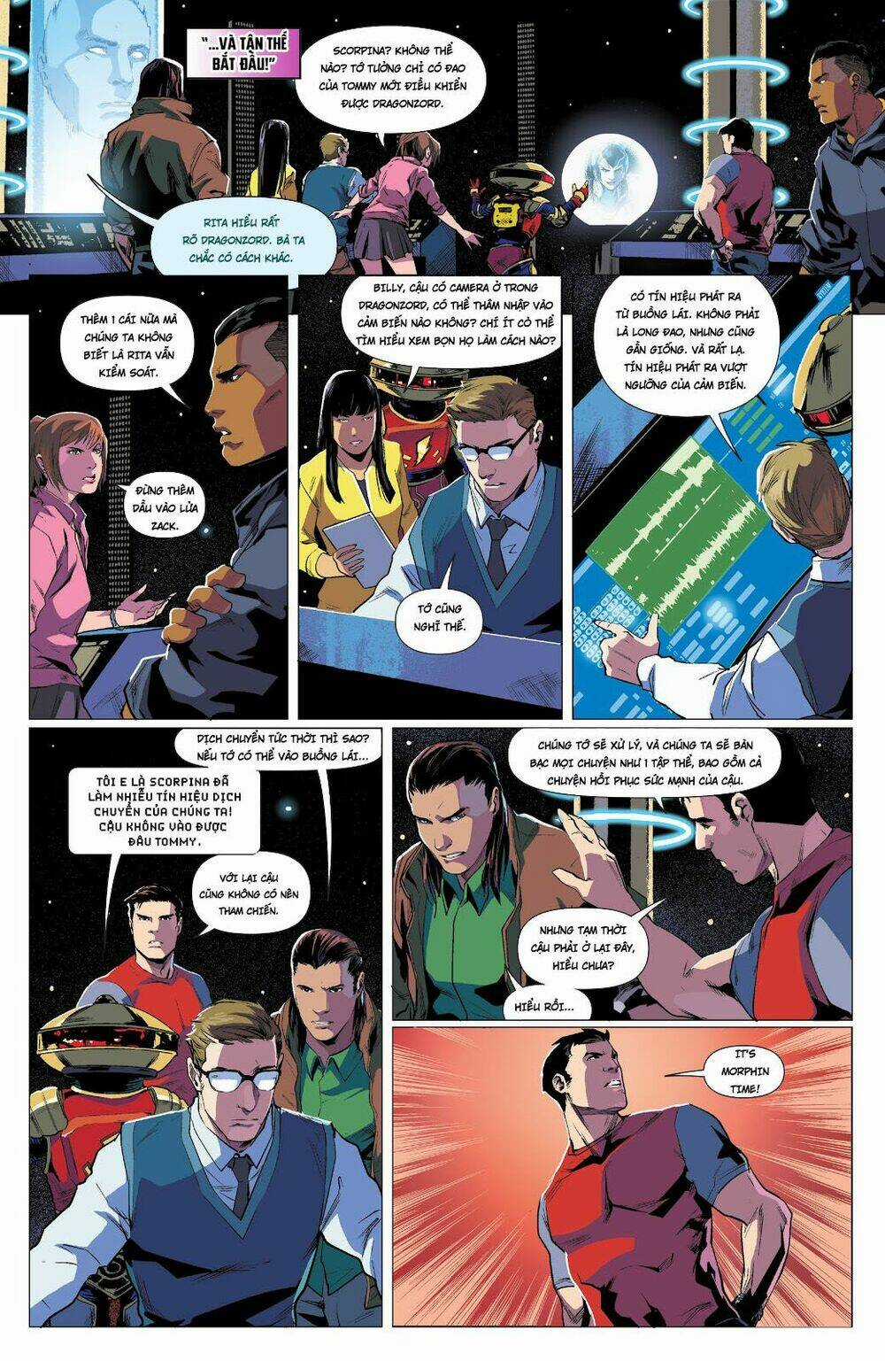 Mighty Morphin Power Rangers - Chapter 4 - Trang 4