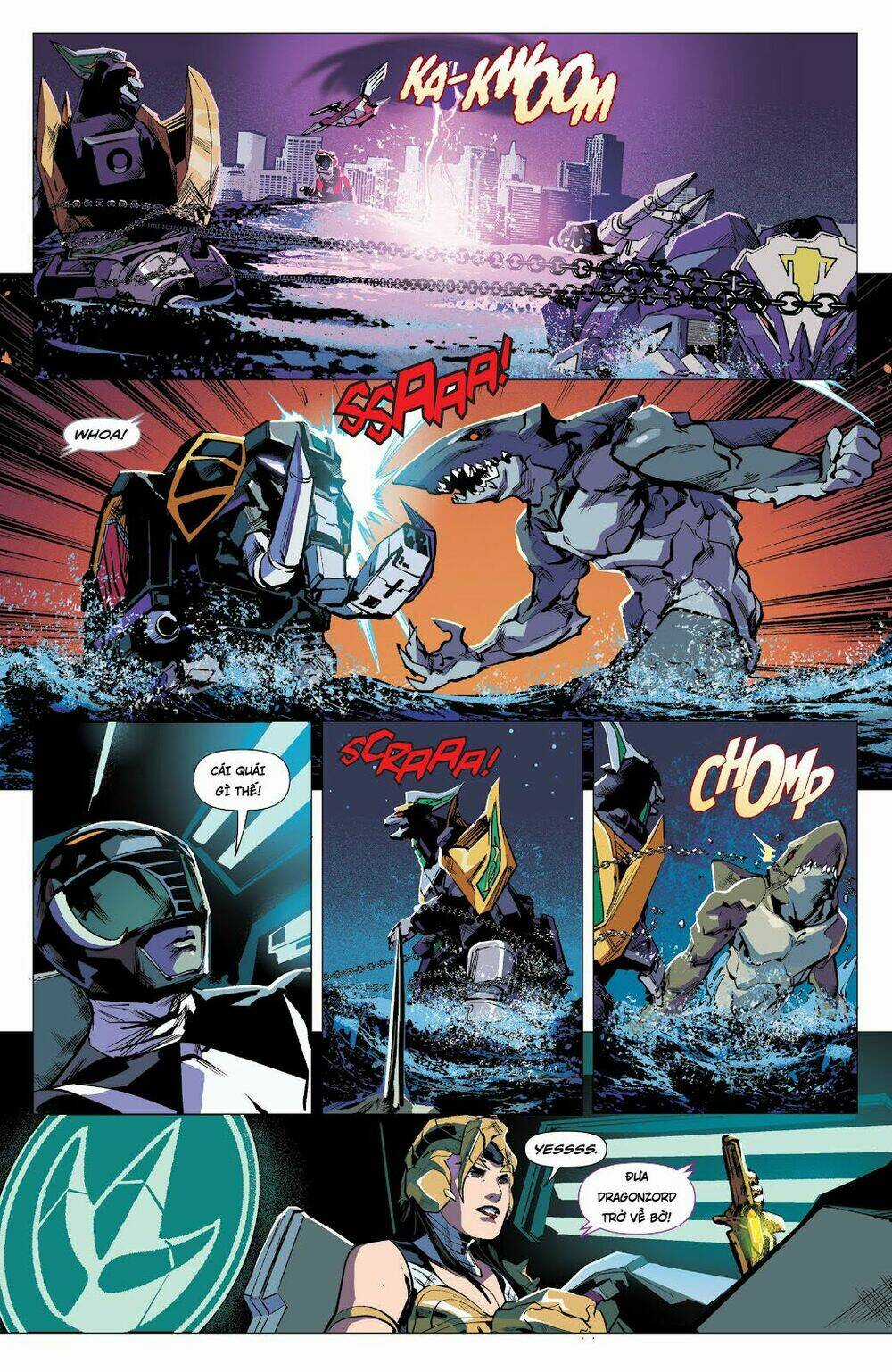 Mighty Morphin Power Rangers - Chapter 4 - Trang 9