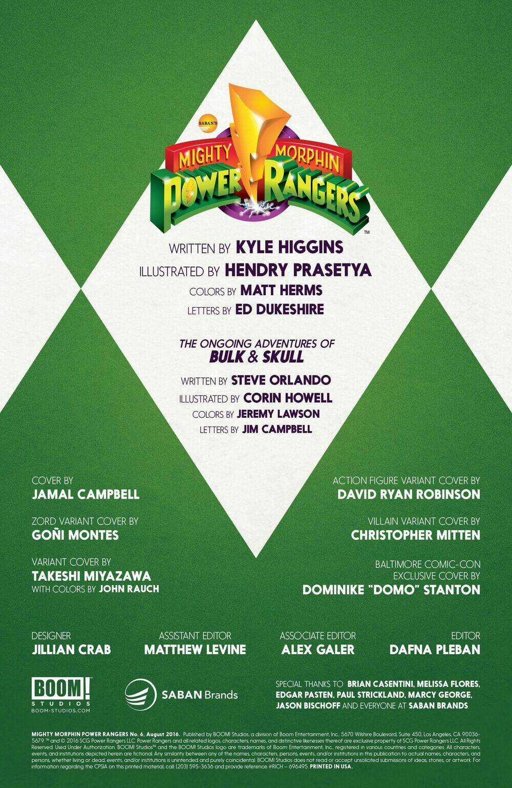 Mighty Morphin Power Rangers - Chapter 6 - Trang 2