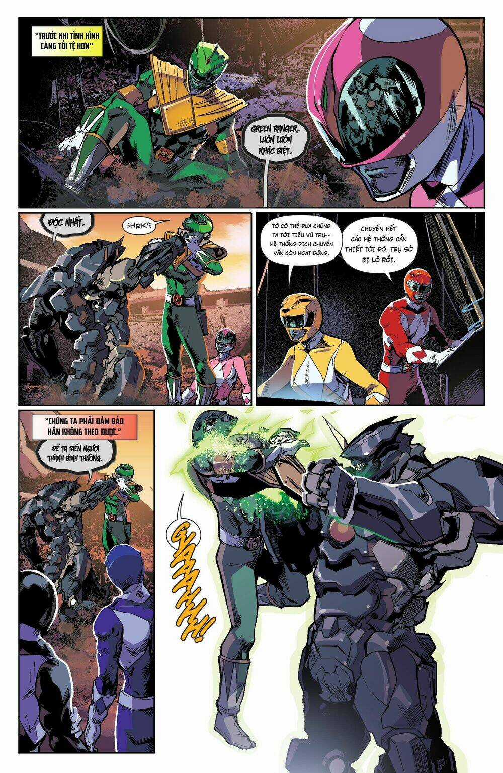 Mighty Morphin Power Rangers - Chapter 6 - Trang 12