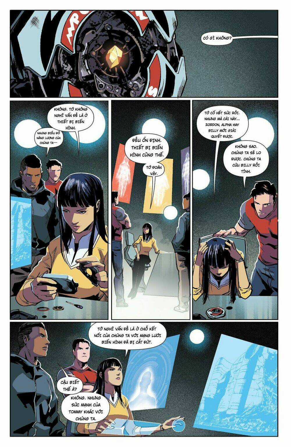 Mighty Morphin Power Rangers - Chapter 7 - Trang 8
