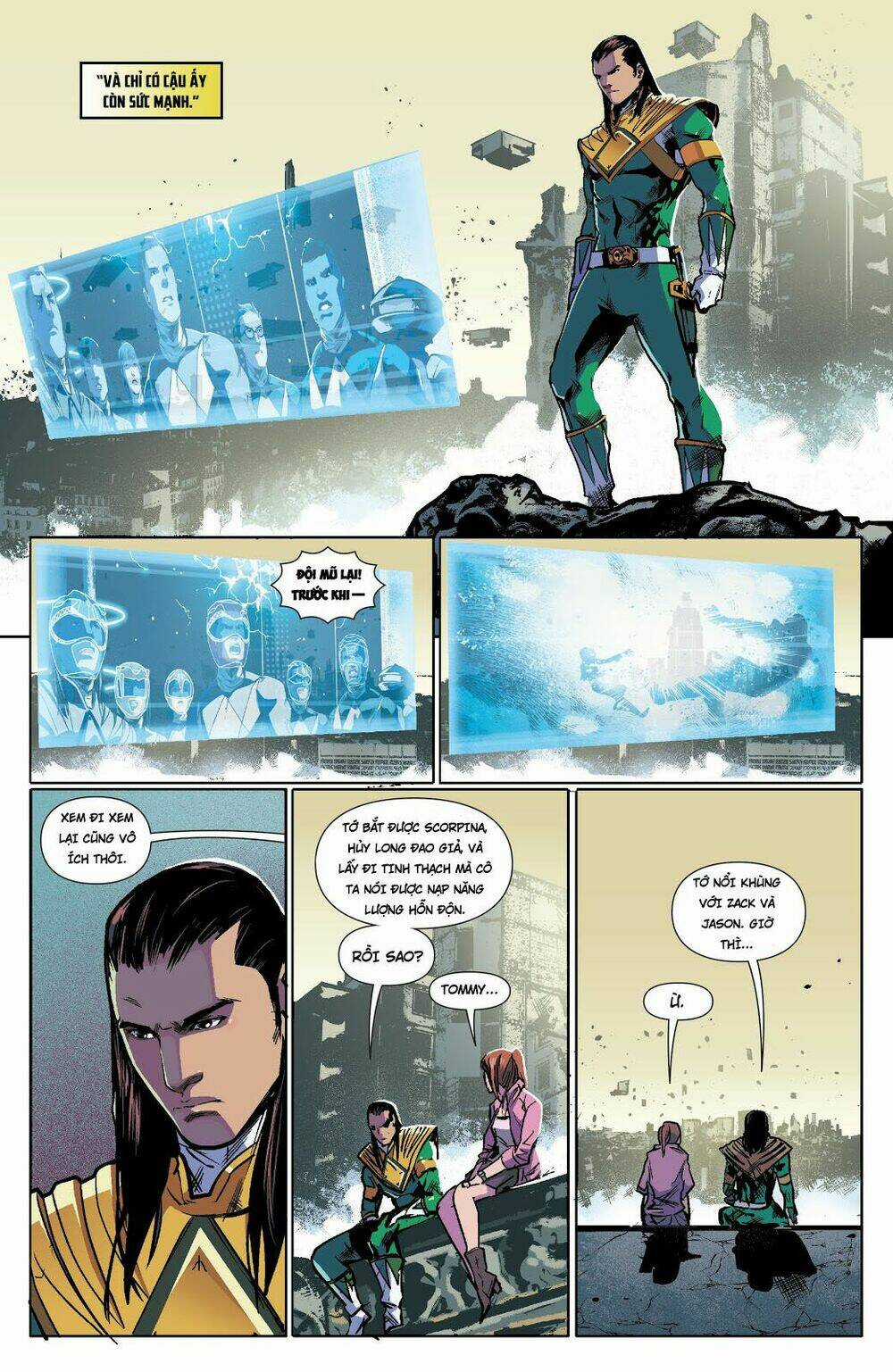 Mighty Morphin Power Rangers - Chapter 7 - Trang 9