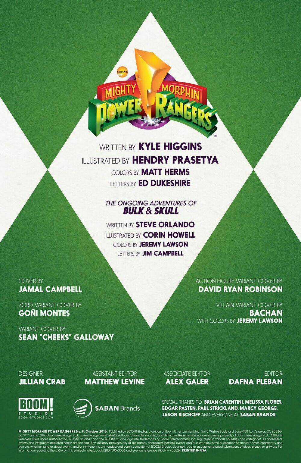 Mighty Morphin Power Rangers - Chapter 8 - Trang 2