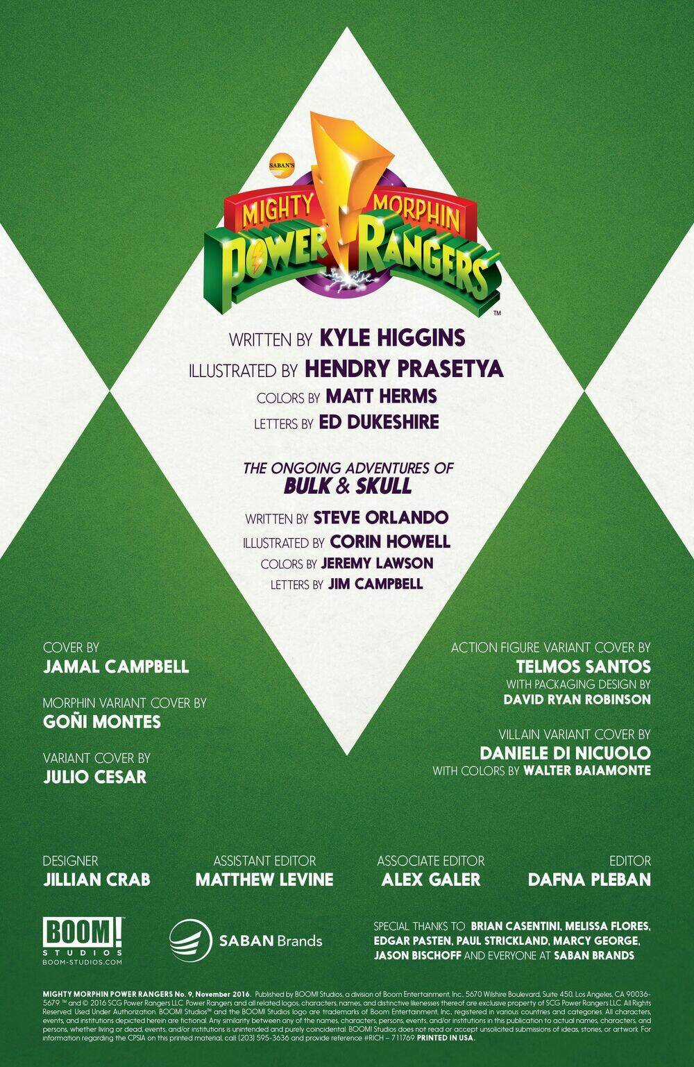 Mighty Morphin Power Rangers - Chapter 9 - Trang 2