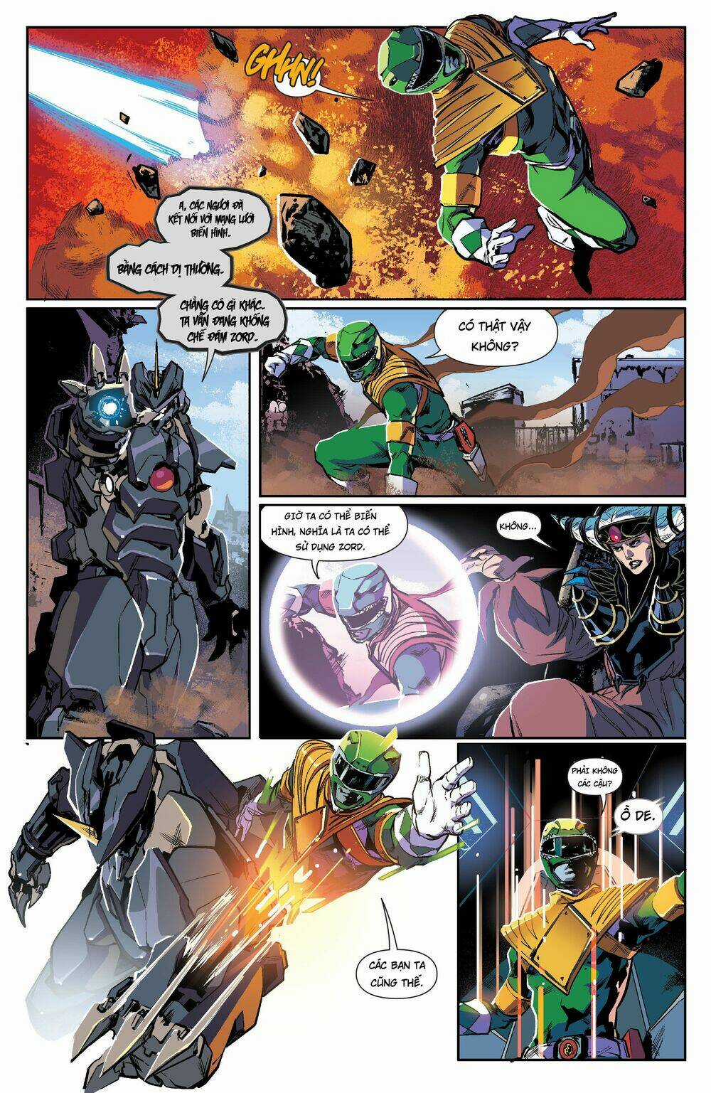 Mighty Morphin Power Rangers - Chapter 9 - Trang 6