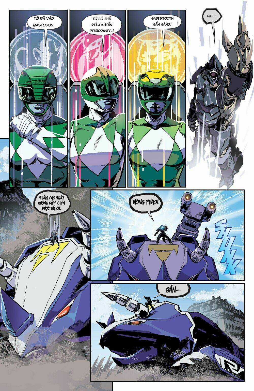 Mighty Morphin Power Rangers - Chapter 9 - Trang 7
