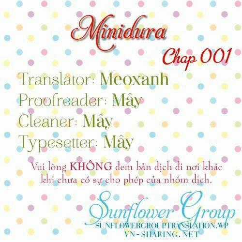 Minidura - Chapter 1 - Trang 1