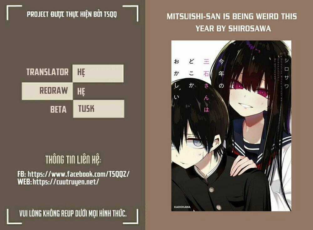 Mitsuishi-San - Chapter 8 - Trang 1