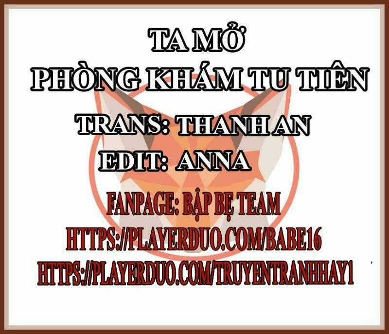Mở Phòng Khám Tu Tiên - Chapter 9 - Trang 1
