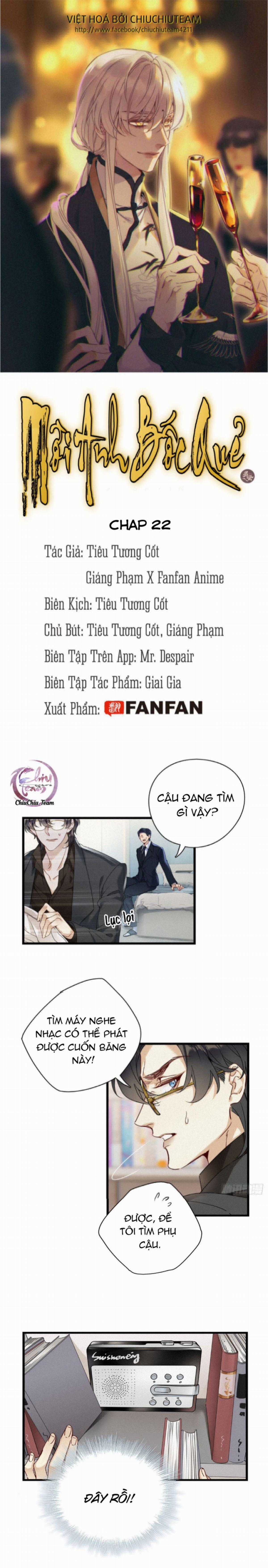 Mời Anh Bốc Quẻ - Chapter 22 - Trang 3