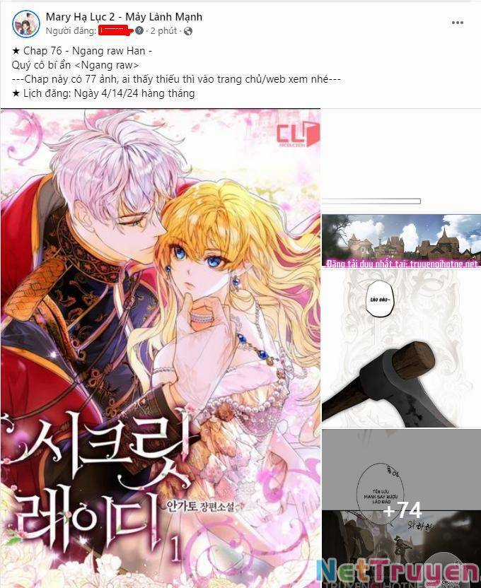 Mối Tình Thầm Kín - Chapter 68.1 - Trang 3