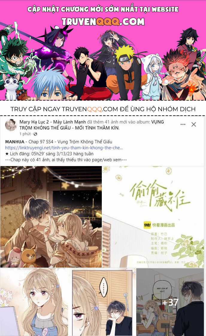 Mối Tình Thầm Kín - Chapter 97.1 - Trang 2