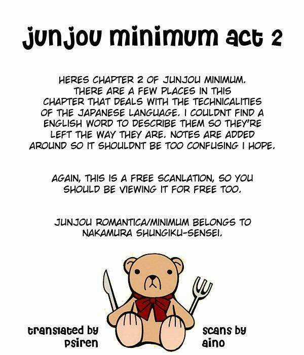 Mối Tình Trong Sáng - Chapter 8 - Trang 1