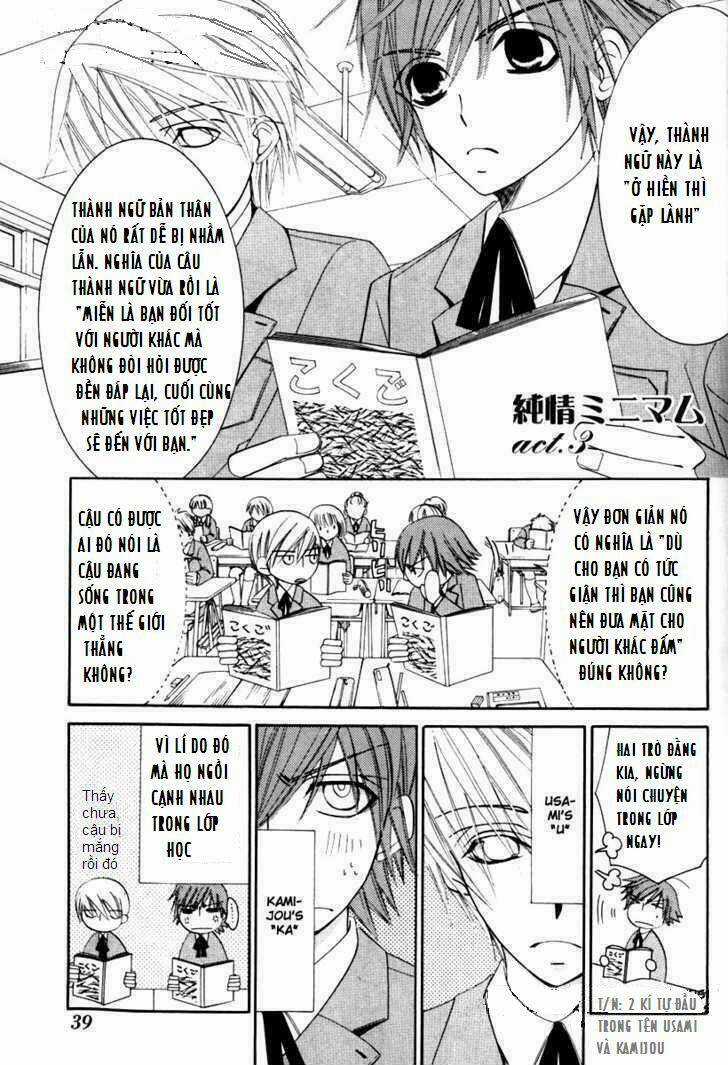 Mối Tình Trong Sáng - Chapter 9 - Trang 2