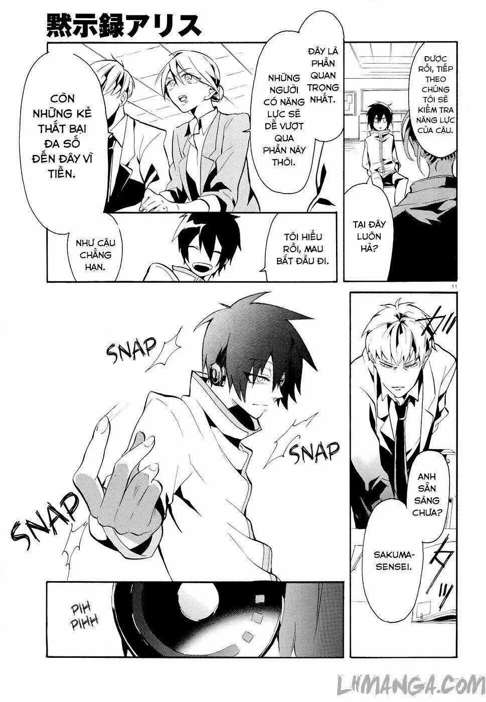 Mokushiroku Alice - Chapter 1 - Trang 12