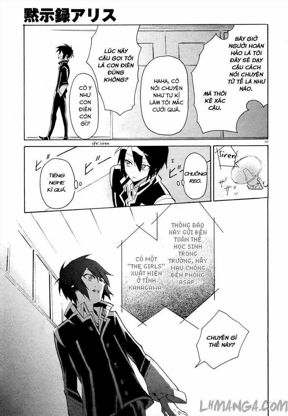 Mokushiroku Alice - Chapter 1 - Trang 47