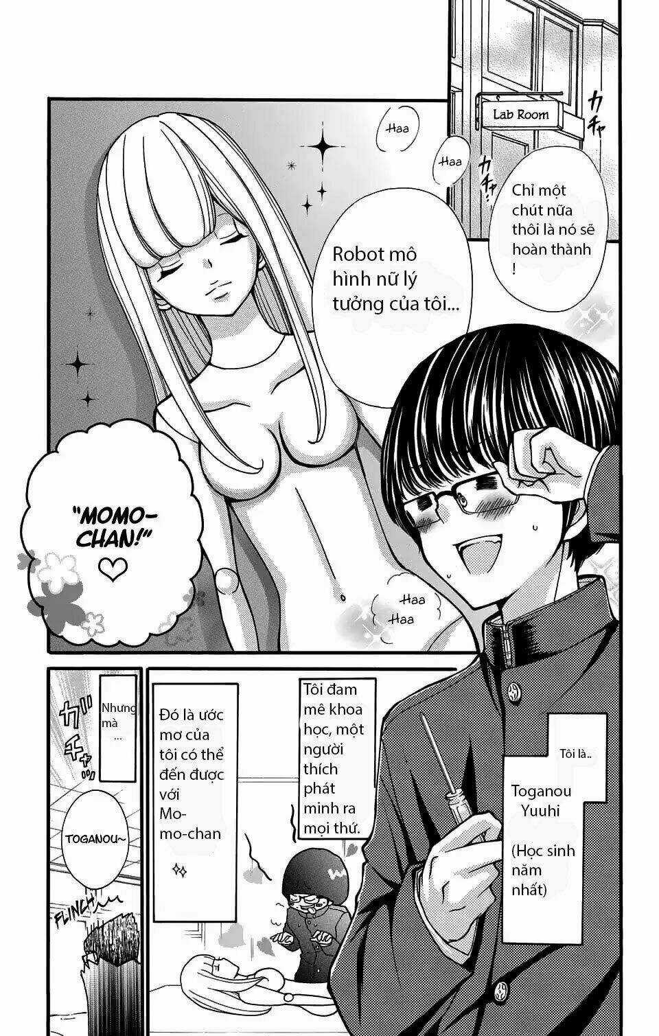 Momoiro Ome-Chen - Chapter 1 - Trang 9