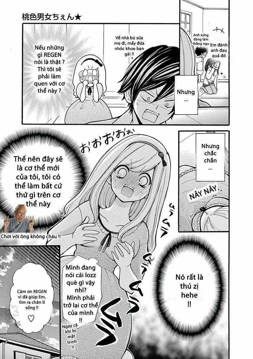 Momoiro Ome-Chen - Chapter 7 - Trang 12