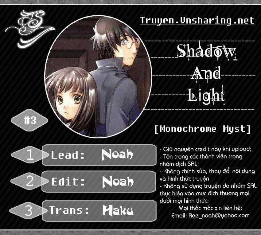 Monochrome Myst - Chapter 3 - Trang 1