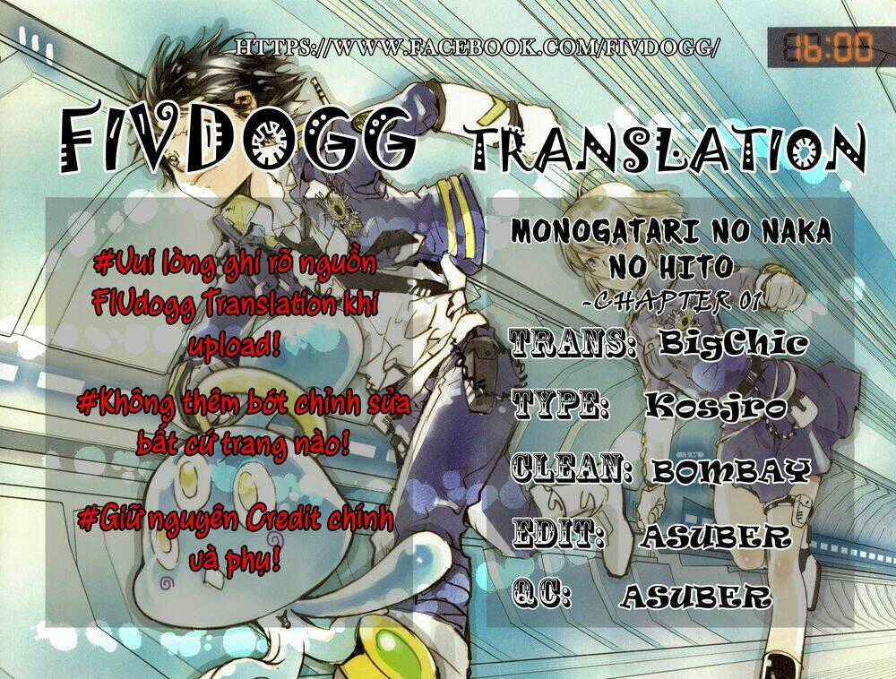 Monogatari No Naka No Hito - Chapter 1 - Trang 1