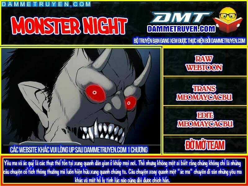 Monster Night - Chapter 6 - Trang 1