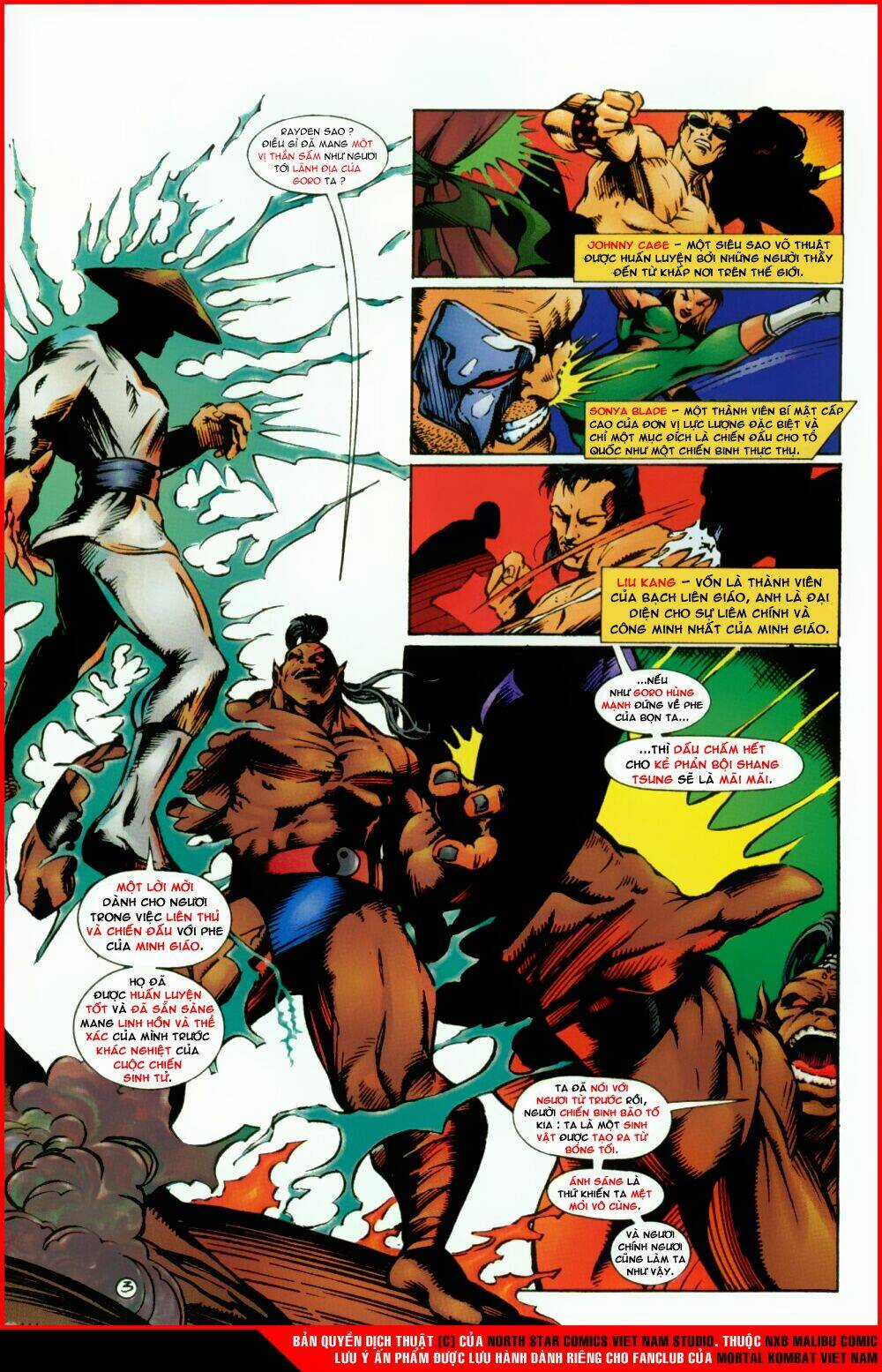 Mortal Kombat Malibu Comic - Chapter 0 - Trang 4