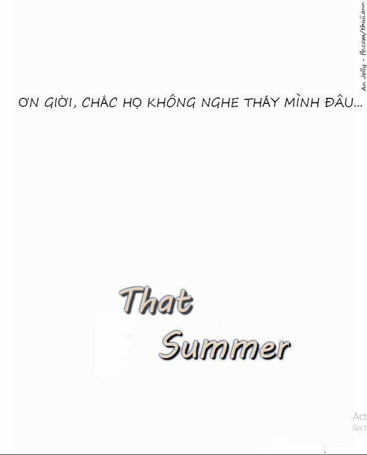 Mùa Hạ Ấy - Chapter 1 - Trang 10