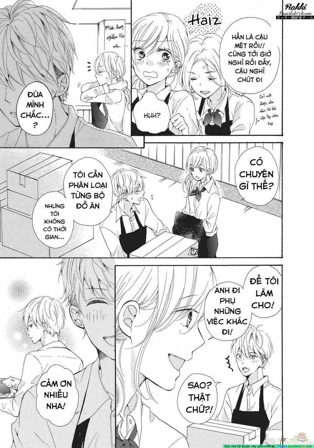 My Pink Is Overflowing - Chapter 1 - Trang 9