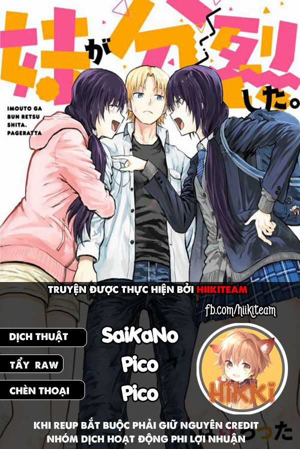 My Split Little Sister - Chapter 2 - Trang 1