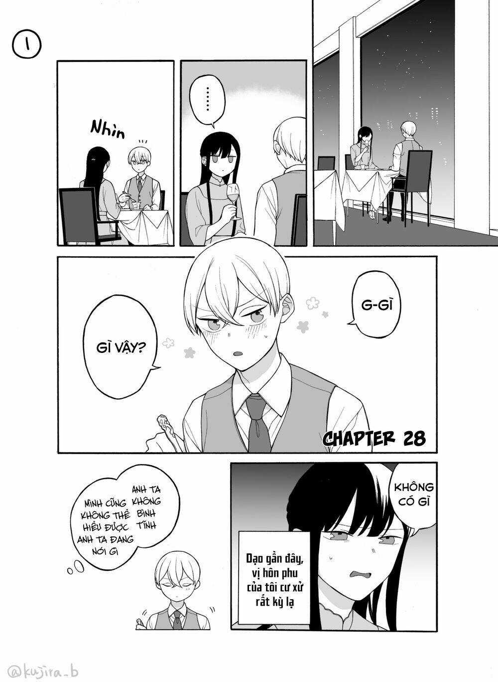 Naka No Warui Iinazuke No Hanashi - Chapter 28 - Trang 2