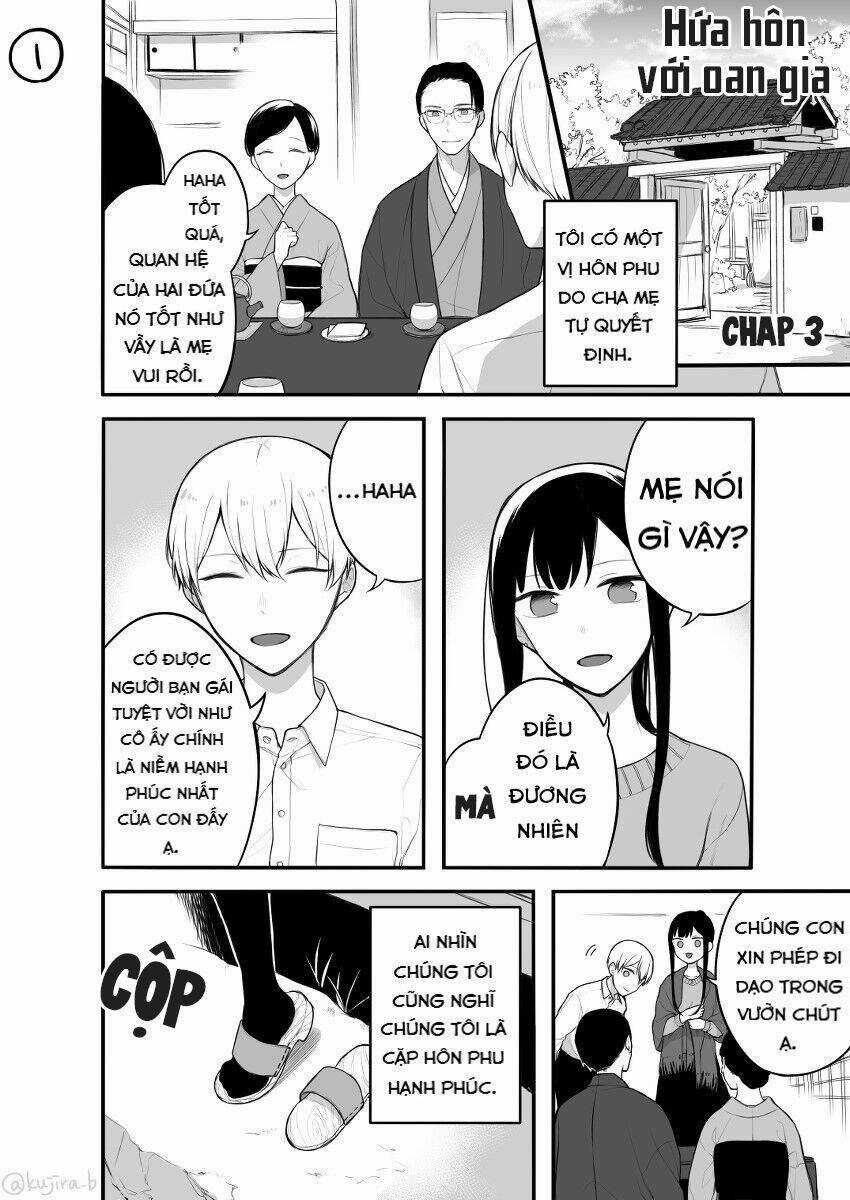 Naka No Warui Iinazuke No Hanashi - Chapter 3 - Trang 3