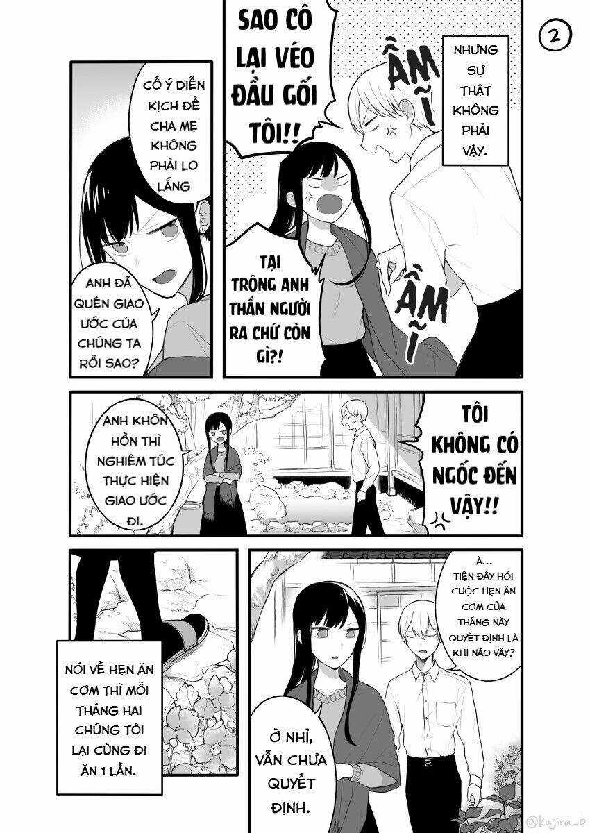 Naka No Warui Iinazuke No Hanashi - Chapter 3 - Trang 4