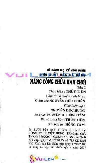 Nàng Công Chúa Ham Chơi - Chapter 1 - Trang 2