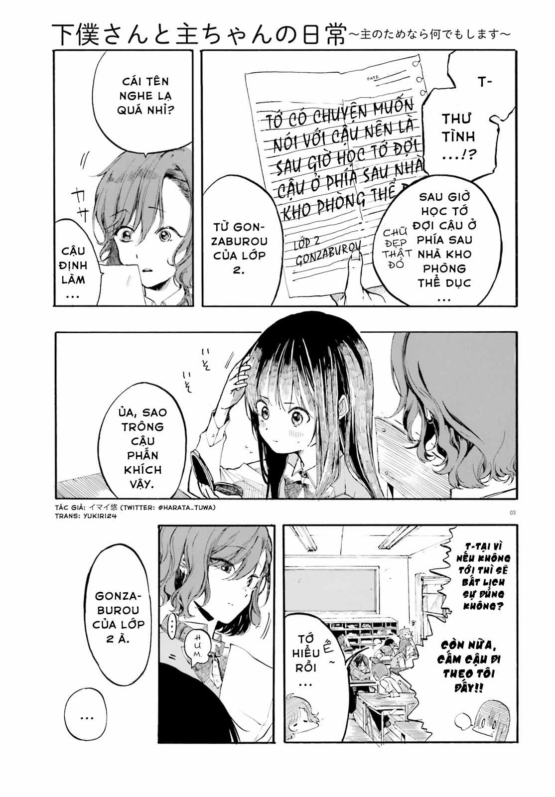 Nàng Đầy Tớ - Chapter 2 - Trang 3