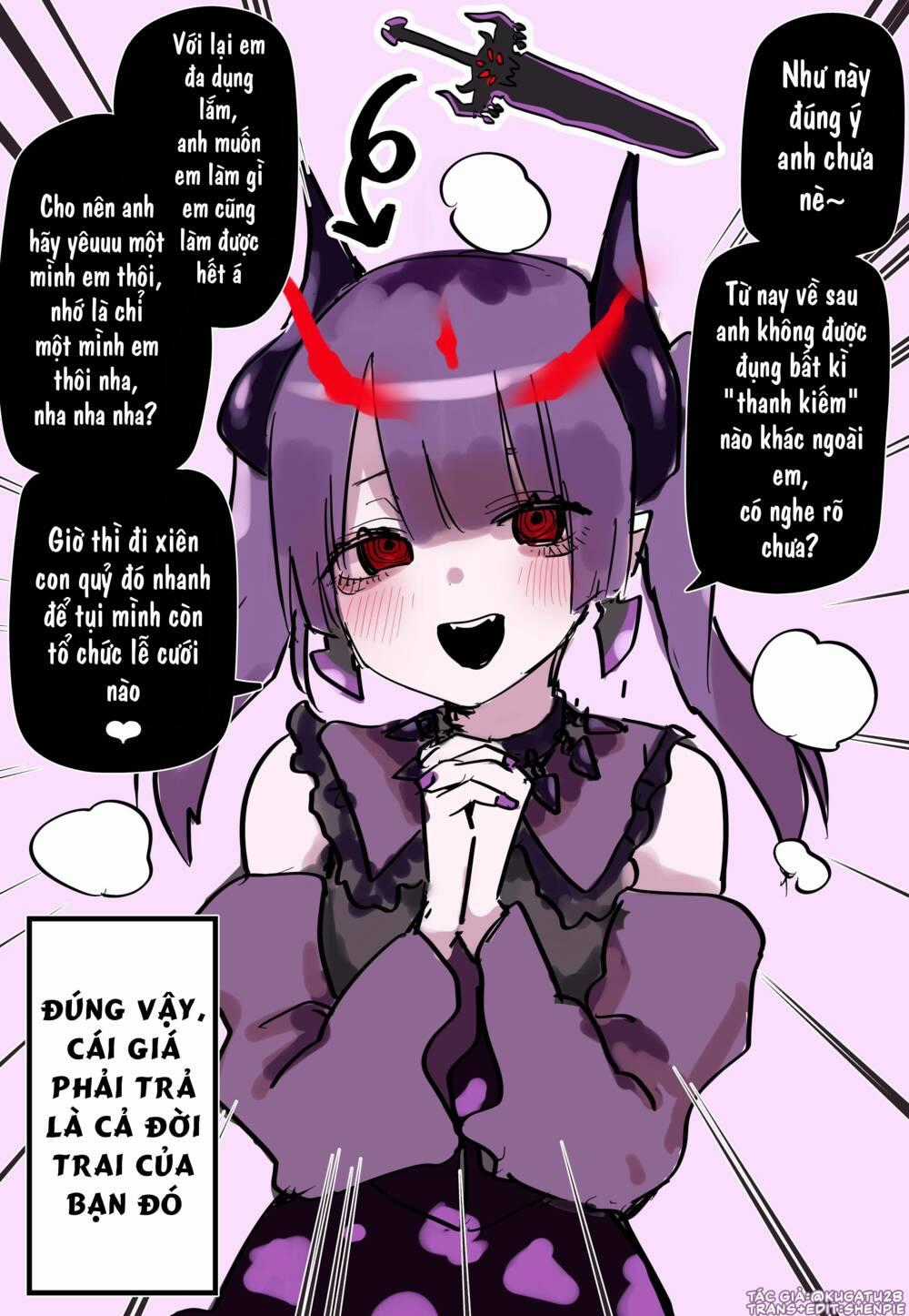 Nàng Kiếm Yandere - Chapter 1 - Trang 4