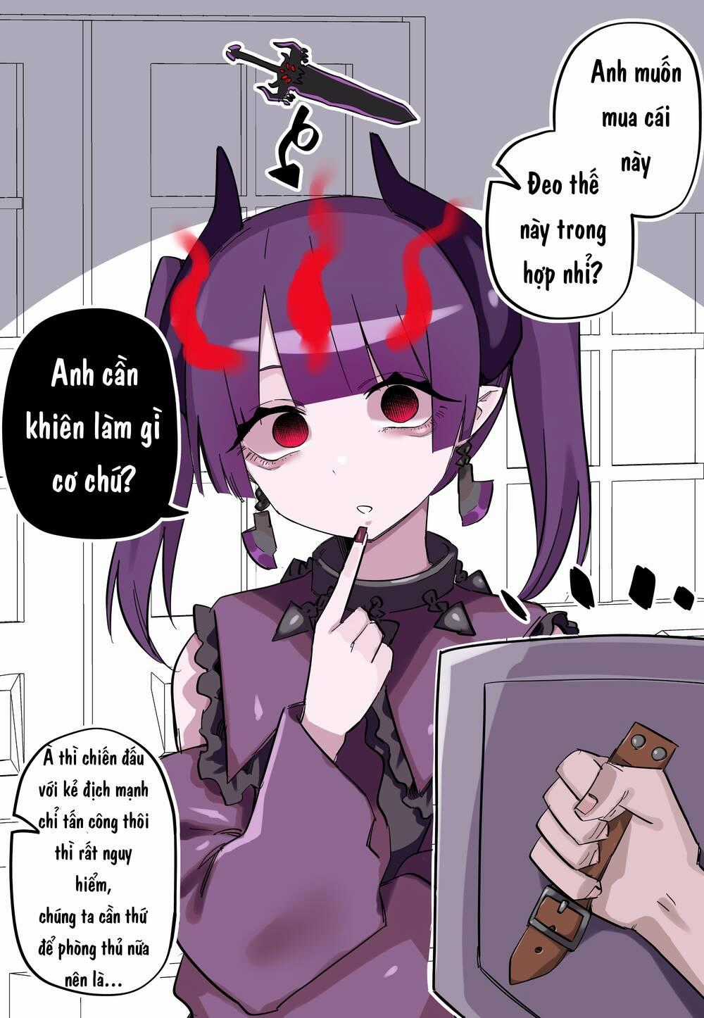 Nàng Kiếm Yandere - Chapter 5 - Trang 2