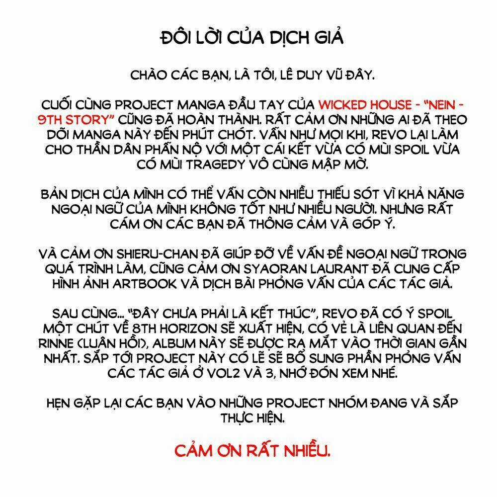 Nein ~ 9th Story ~ - Chapter 14 - Trang 32