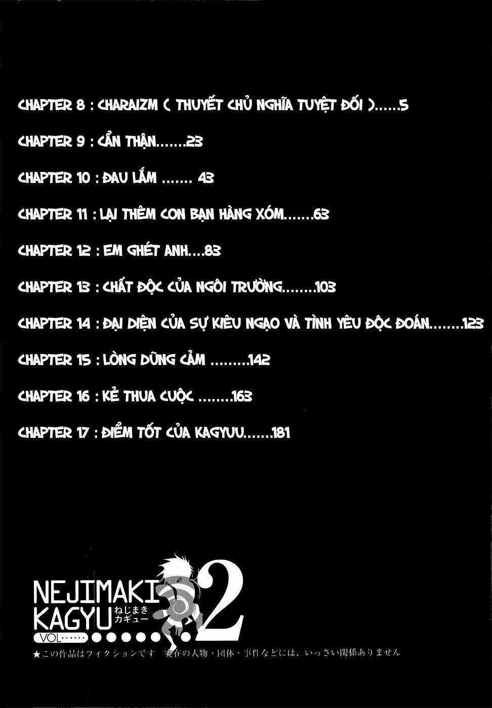 Nejimaki Kagyu - Chapter 8 - Trang 6