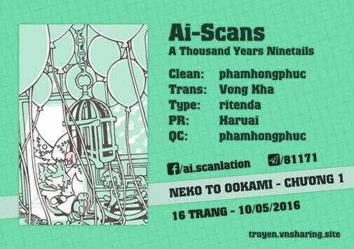 Neko to Ookami - Chapter 1 - Trang 1