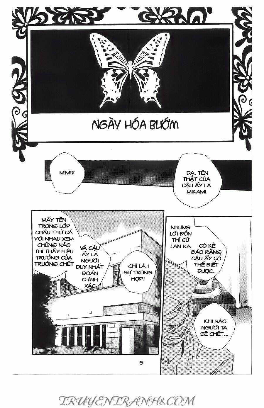 Ngày Hóa Bướm - Chapter 1 - Trang 4