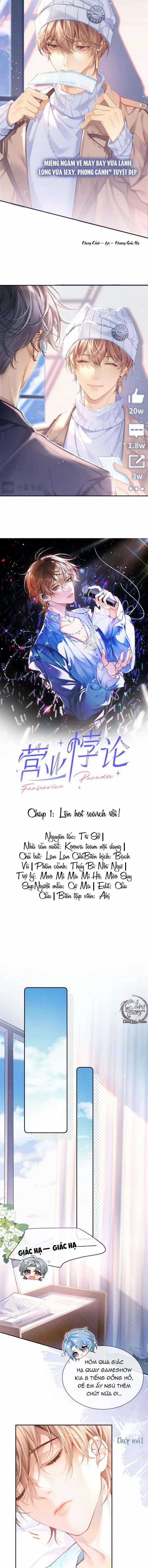 Nghịch Lý Câu Fan - Chapter 1 - Trang 3