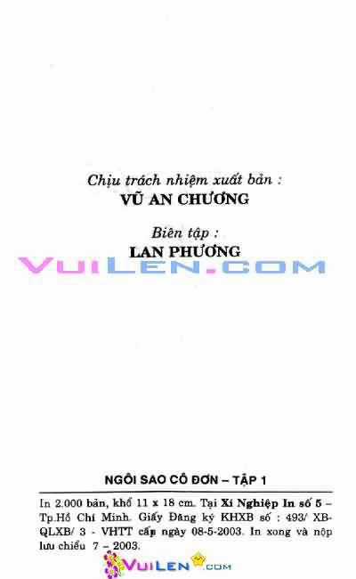 Ngôi sao cô đơn - Chapter 1 - Trang 4