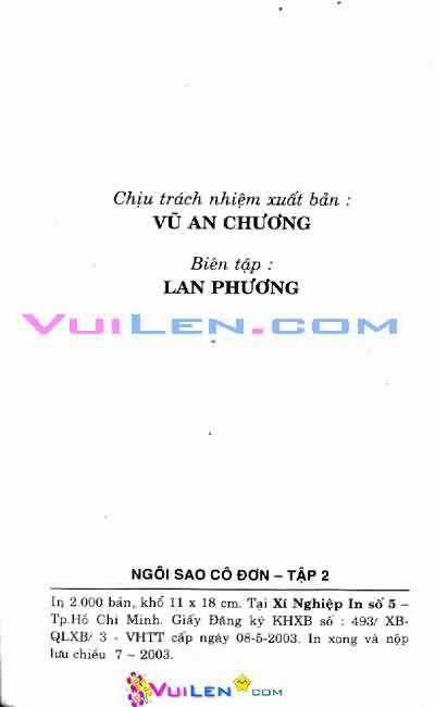 Ngôi sao cô đơn - Chapter 2 - Trang 4