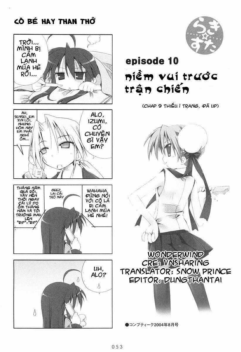 Ngôi sao rất may mắn - Chapter 10 - Trang 2