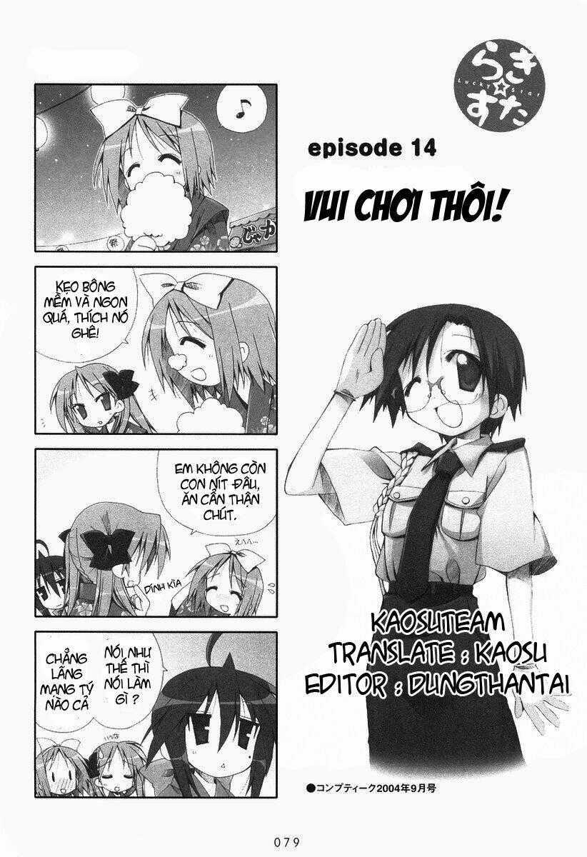 Ngôi sao rất may mắn - Chapter 14 - Trang 1