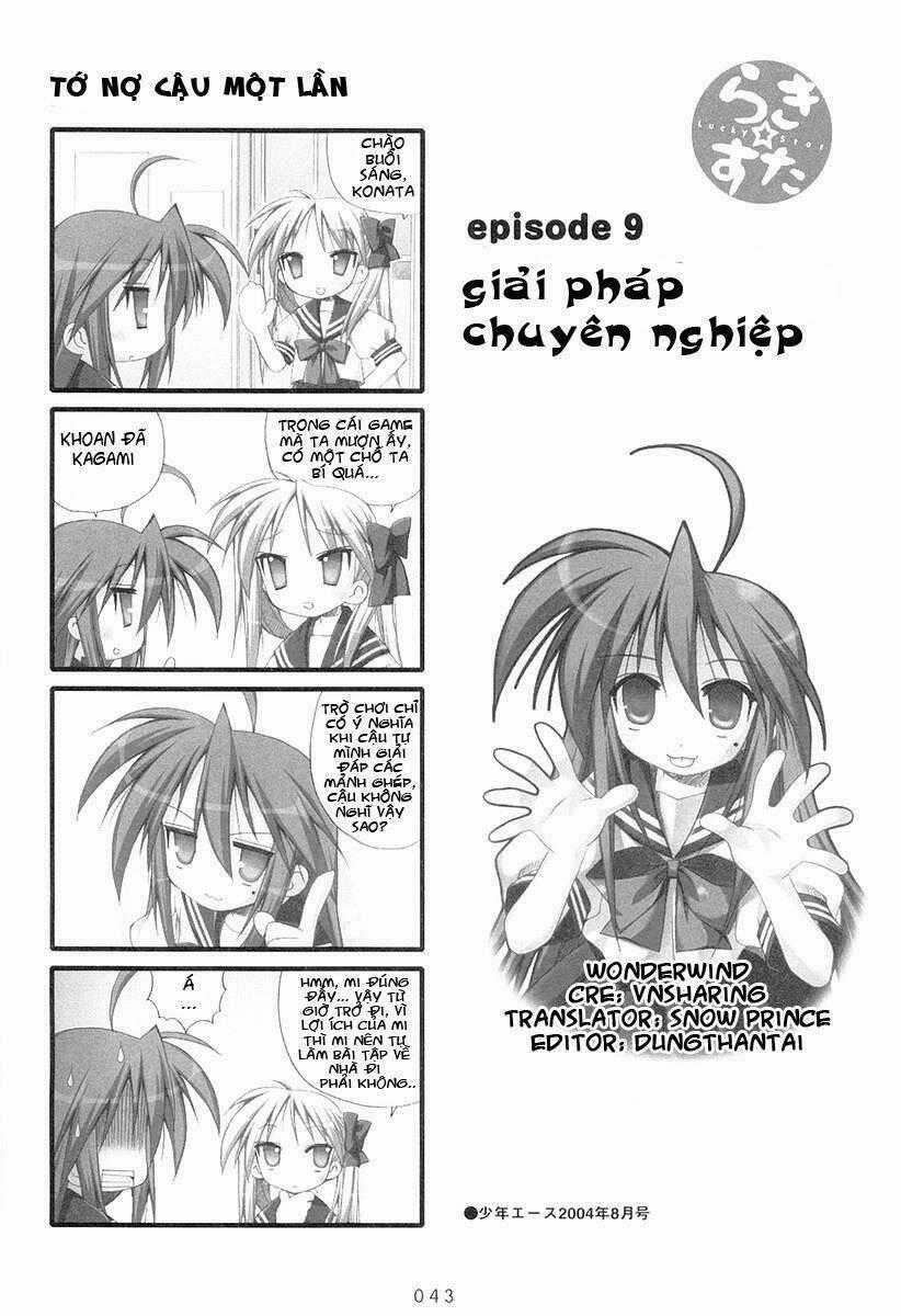 Ngôi sao rất may mắn - Chapter 9 - Trang 1