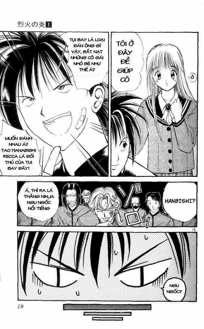 Ngọn Lửa Recca - Chapter 1 - Trang 17