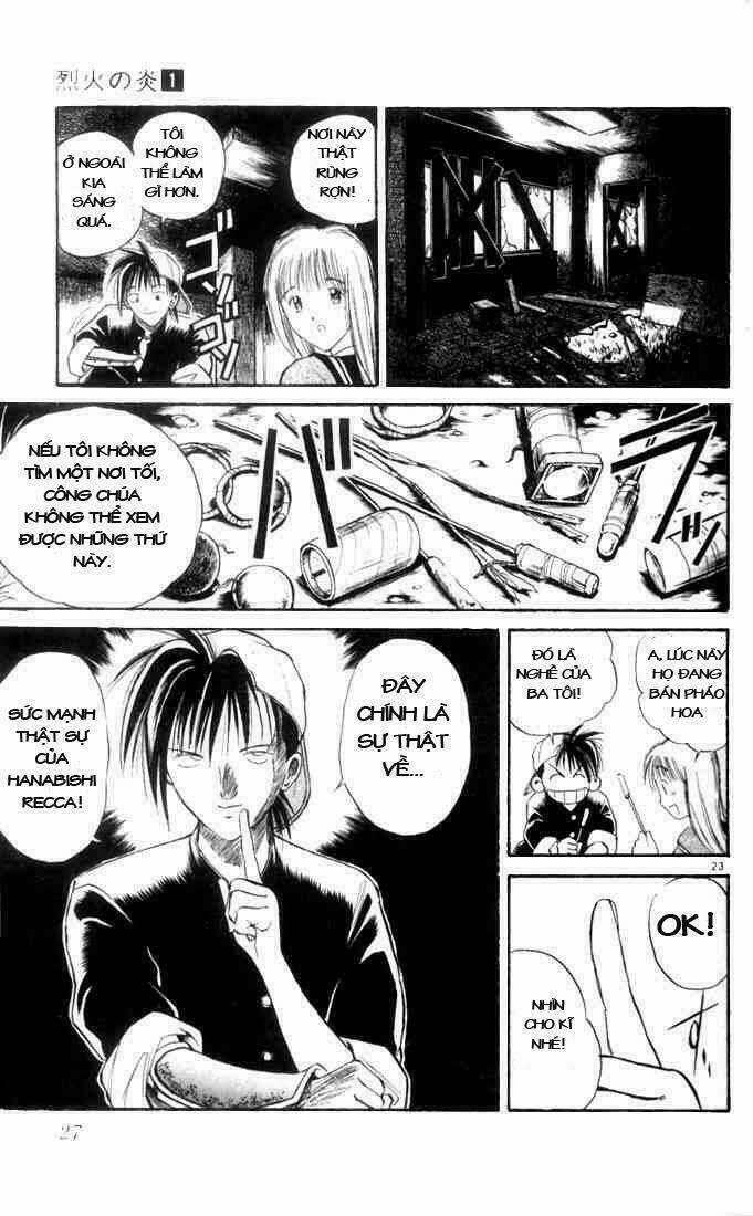 Ngọn Lửa Recca - Chapter 1 - Trang 25