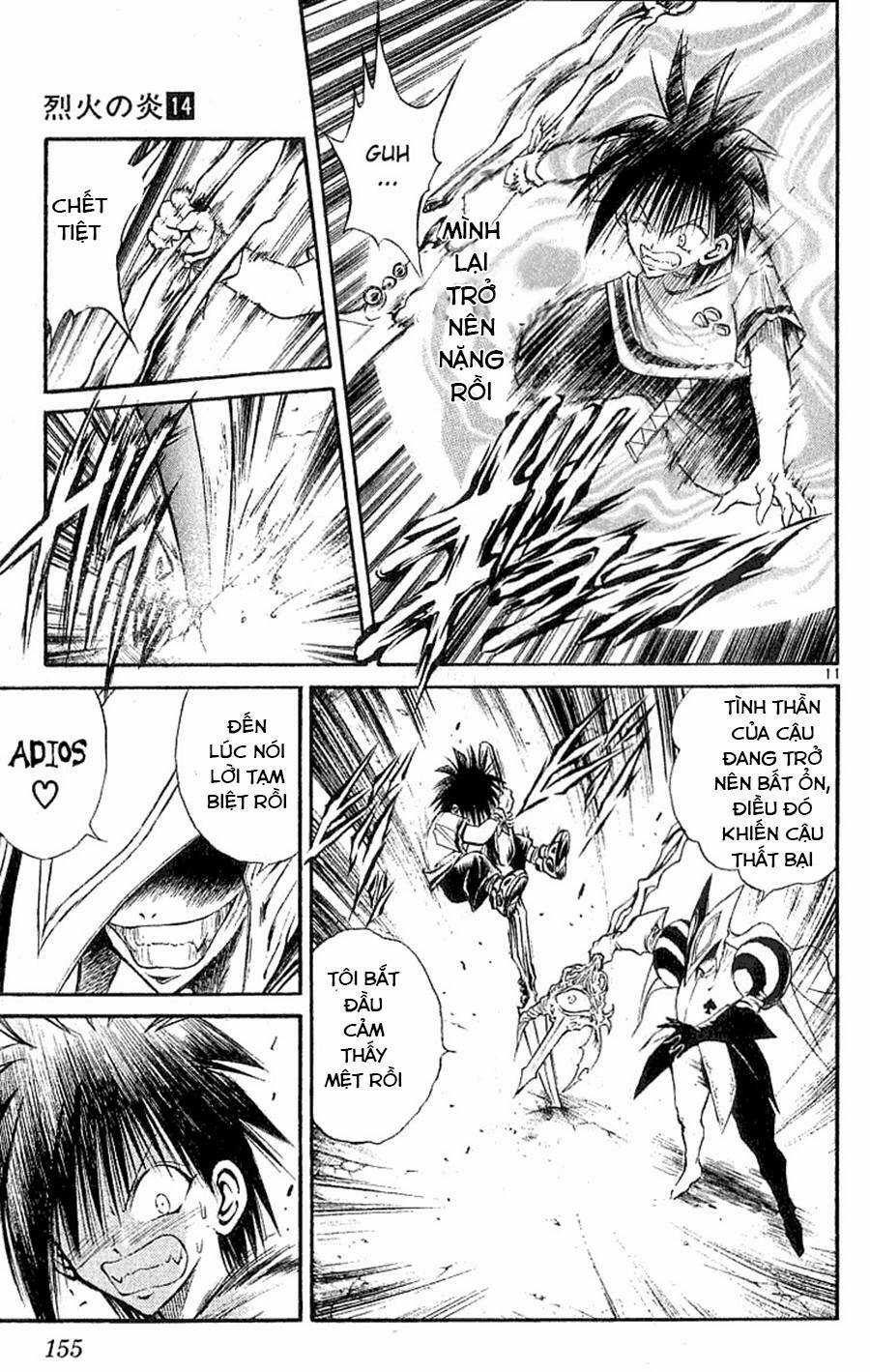 Ngọn Lửa Recca - Chapter 136 - Trang 11